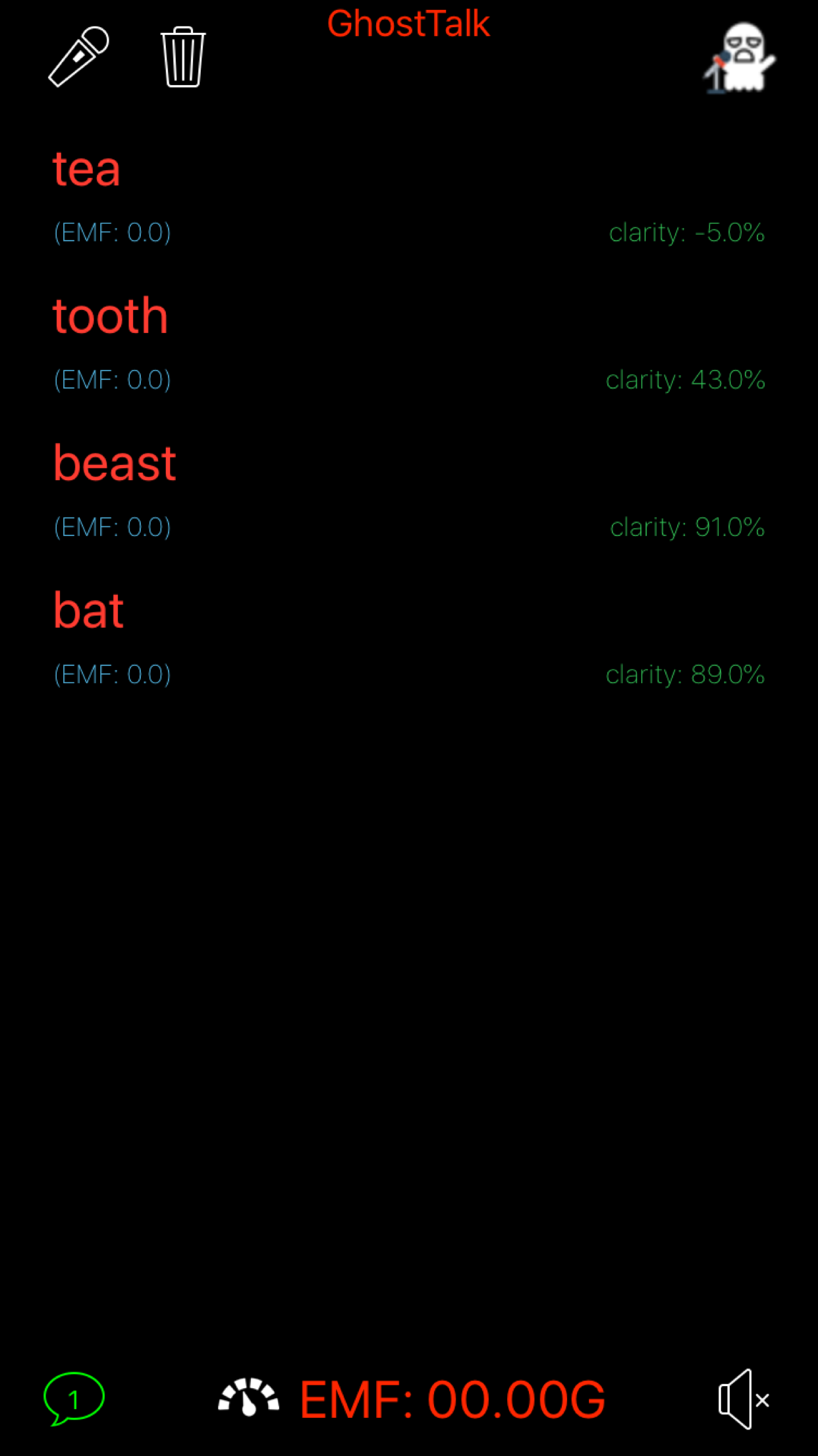 GhostTalk screenshot