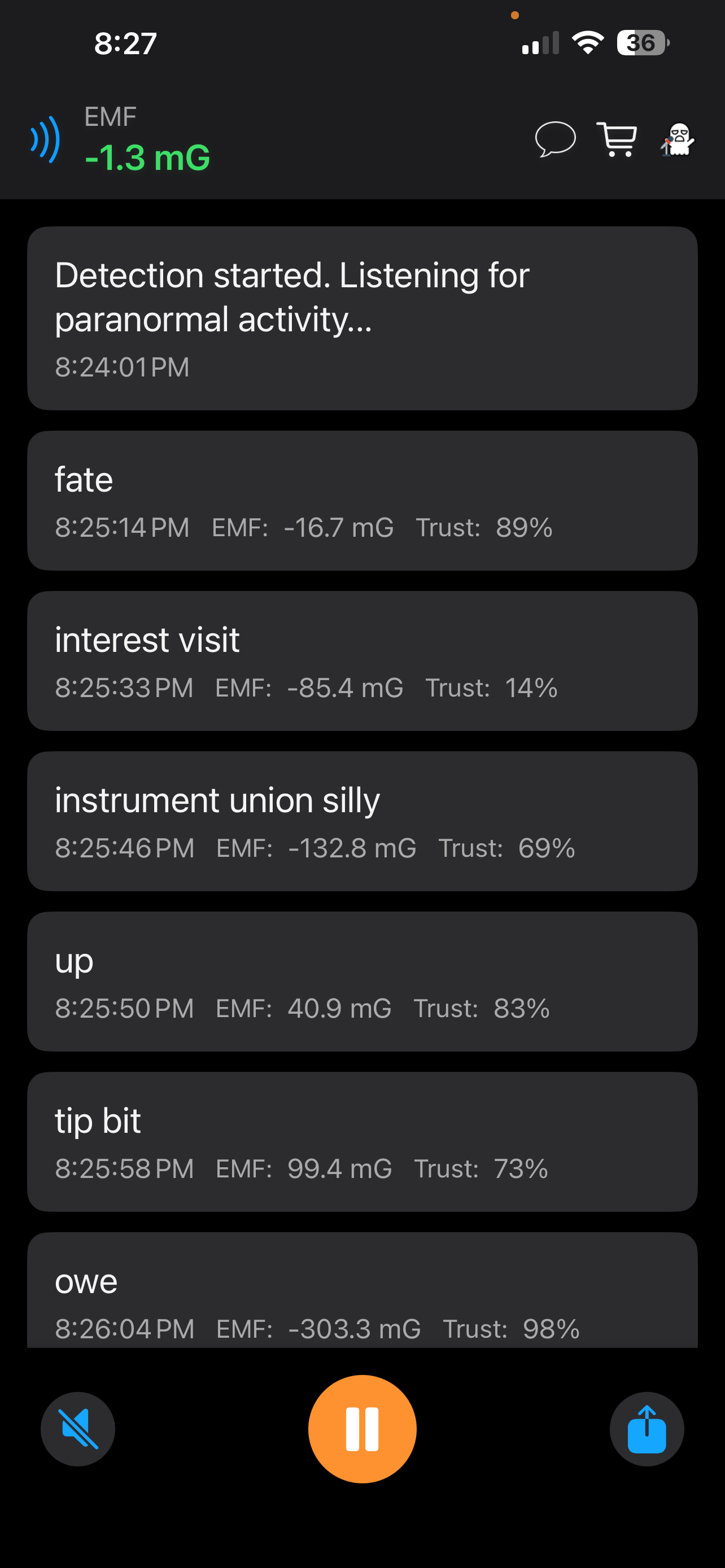 GhostTalk screenshot